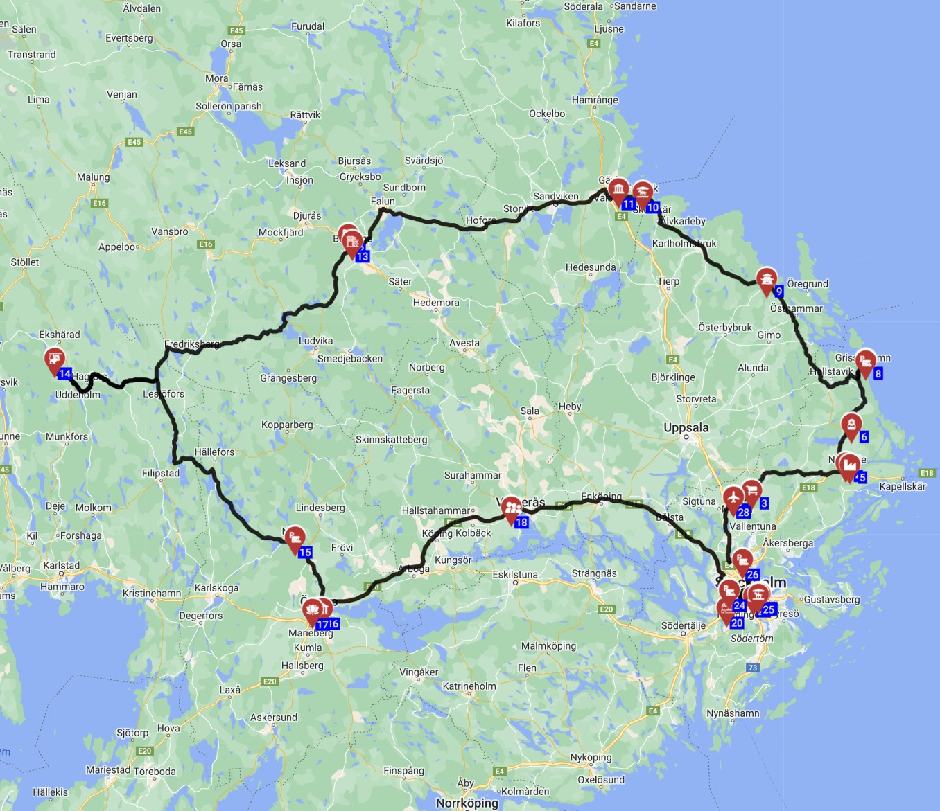 Stockholm Round trip - Heritage Trails and Wildlife Tales